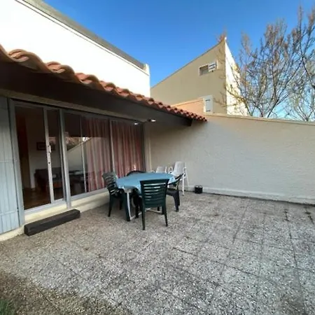 Cap D'agde, De La Roquille 2 Chambres Jardinet Apartamento Agde